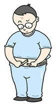 Illustration of health - 「Obesity , Dieting」