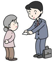 Japanese businessman ・ Japanese salesman ・ Kindness